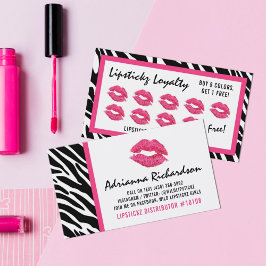 Lipstick Distributeur Zebra Kiss Lips Loyalty Punc
