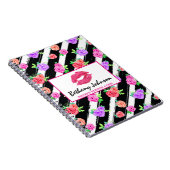 Lipstick Distributor Glam Roos Kiss - Aangepast Notitieboek (Rechterzijde)