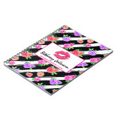 Lipstick Distributor Glam Roos Kiss - Aangepast Notitieboek (Linkerzijde)