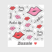 Lipstick Distributor Lips Planner Sticker Vel (Vel)