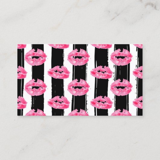 Lipstick Distributor Loyalty Punch Kiss Plain Back (Achterkant)