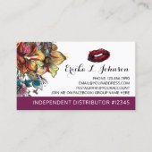 Lipstick Distributor Modern Floral Loyalty Punch (Voorkant)