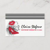 Lipstick Distributor Modern Glamor Loyalty Stamp (Achterkant)