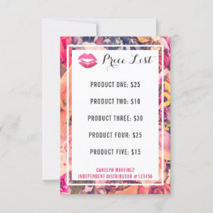 Lipstick Distributor Price List Floral Kiss Lips