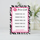 Lipstick Distributor Price List Zebra Kiss Lips (Staand voorkant)
