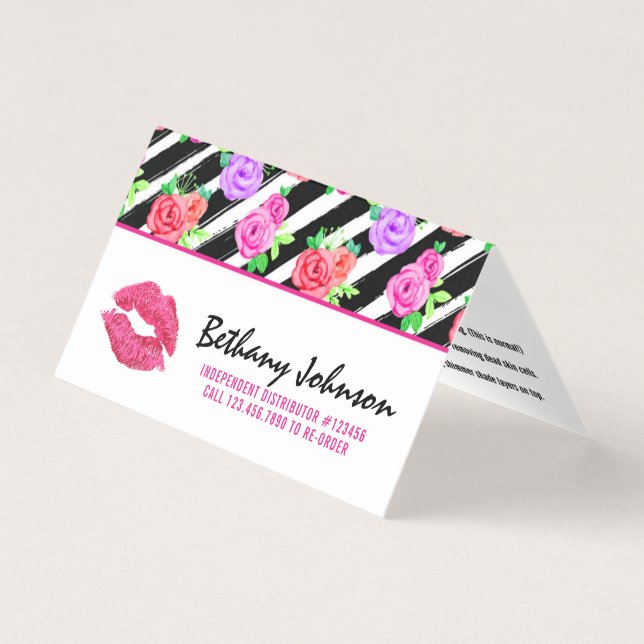 Lipstick Distributor voor het aanbrengen van tips  Kaart (Voorkant)