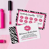 Lipstick Distributor Zebra Kiss Lips Loyalty Punch