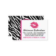 Lipstick Distributor Zebra Roze Kiss Plain Terug