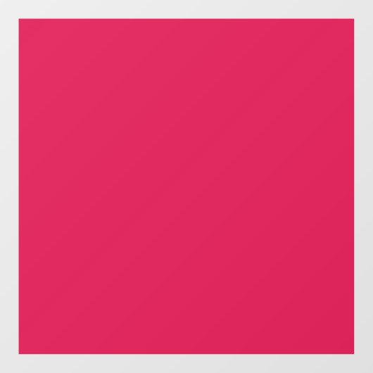 Lipstick (effen kleur) Crimson Raamsticker (Vel)