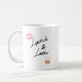 Lipstick en lattes // Fun Girly Beauty Thleed Koffiemok