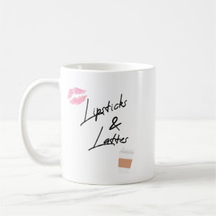 Lipstick en lattes // Fun Girly Beauty Thleed Koffiemok
