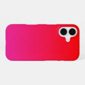 Lipstick fade iPhone 16 hoesje (Achterkant horizontaal)