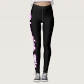 Lipstick geschikt voor vrouw ontwerp leggings (Voorkant)
