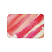 Lipstick herinneringen Roze Oranje Waterverf Badmat (Voorkant)