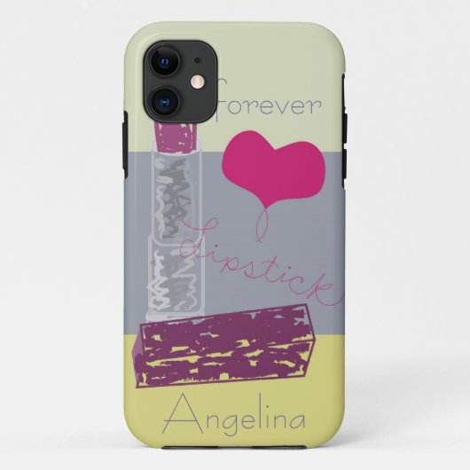 Lipstick Hoesje met Liefde (Achterkant)