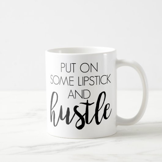 Lipstick & Hustle Koffiemok (Rechts)