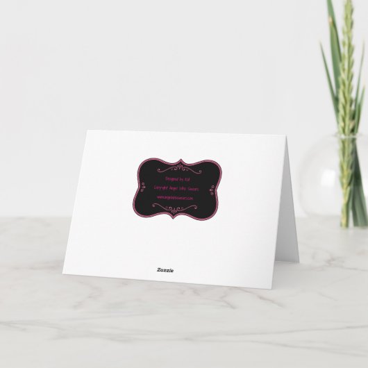 Lipstick Kaart (Achterkant)