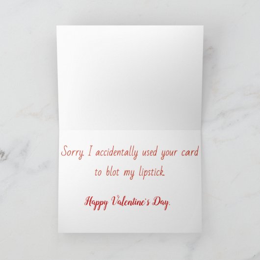 Lipstick Kaart (Binnen)