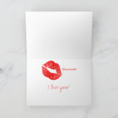 Lipstick Kaart (Binnen)