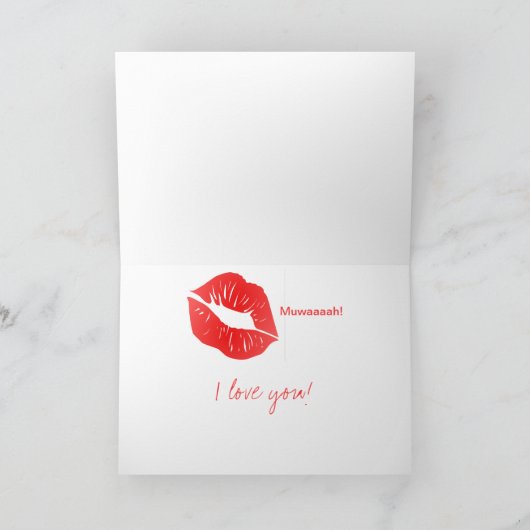 Lipstick Kaart (Binnen)