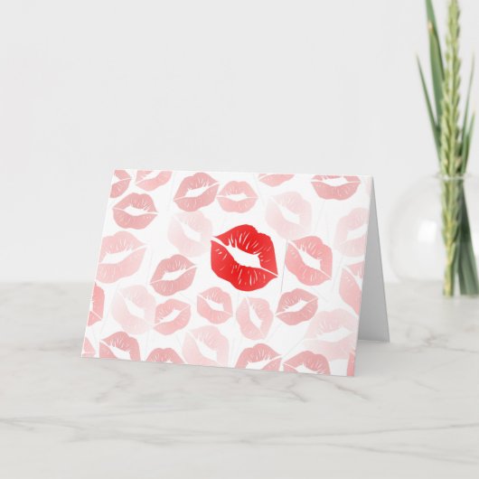 Lipstick Kaart (Voorkant)