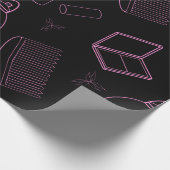 Lipstick, kam en poederdoos, blush, parfum cadeaupapier (Hoek)