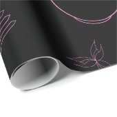 Lipstick, kam en poederdoos, blush, parfum cadeaupapier (Rol Hoek)