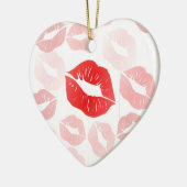 Lipstick Keramisch Ornament (Links)