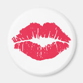 Lipstick Kiss Magneet (Voorkant)