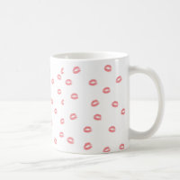 Lipstick Kiss: Mok koffie
