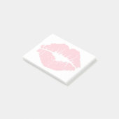 Lipstick Kiss Post-it® Notes (Schuin)