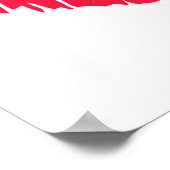 Lipstick Kiss Poster (Hoek)