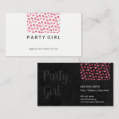 Lipstick Kiss / Salon Visitekaartje (Voorkant / Achterkant)