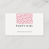 Lipstick Kiss / Salon Visitekaartje (Voorkant)