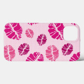 Lipstick Kiss Shape Print Patroon Case-Mate iPhone Case (Achterkant (horizontaal))