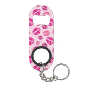 Lipstick Kiss Shape Print Patroon Mini Flessenopener (Achterkant)