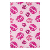 Lipstick Kiss Shape Print Patroon Mini Klembord (Achterkant)