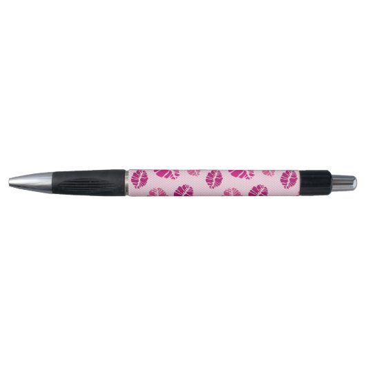 Lipstick Kiss Shape Print Patroon Pen (Voorkant)
