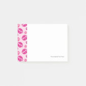 Lipstick Kiss Shape Print Patroon Post-it® Notes (Voorkant)