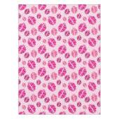 Lipstick Kiss Shape Print Patroon Tafelkleed (Voorkant)