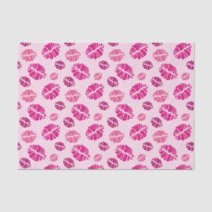Lipstick Kiss Shape Print Patroon Tissuepapier