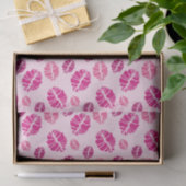 Lipstick Kiss Shape Print Patroon Tissuepapier (Geschenk)