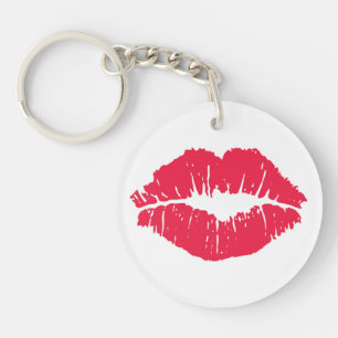 Lipstick Kiss Sleutelhanger