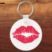 Lipstick Kiss Sleutelhanger (Voorkant)