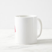 Lipstick Kiss Stain Koffiemok (Voorkant rechts)