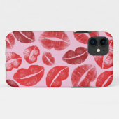 Lipstick Kisses Case-Mate iPhone Case (Achterkant (horizontaal))