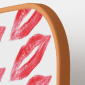 Lipstick kisses pickleball paddle (Links Detail)