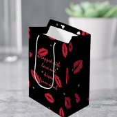 Lipstick Kisses Small Gift Bag Medium Cadeauzakje