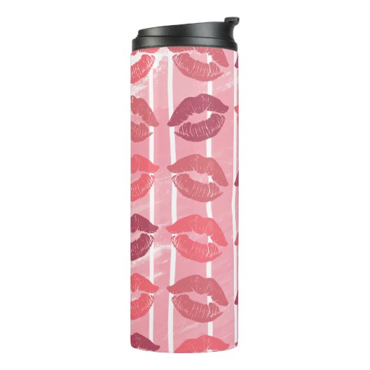 Lipstick Kisses Thermosbeker (Gedraaid links)