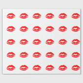 Lipstick Kus Cadeaupapier (Vlak)
